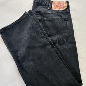 LEVIS black men's 40x34 button up jeans.